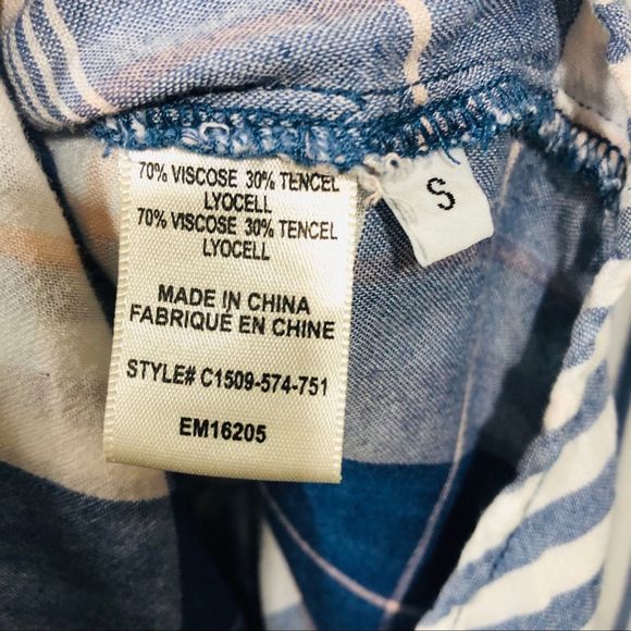 Anthropologie Cloth & Stone Off The Shoulder top - Picture 7 of 8